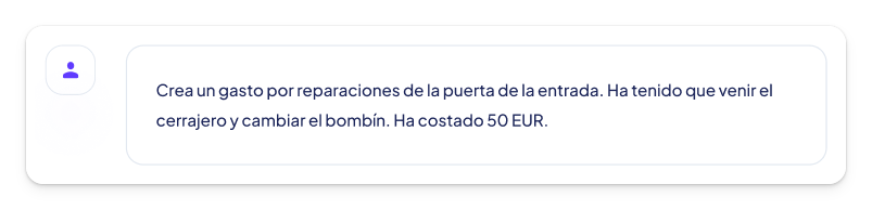 Captura de Gestiona más eficientemente con IA en la funcionalidad Housely IA